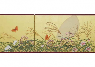 「四季礼讃」蓮台寺障壁画奉納記念　湯口絵美子　日本画展