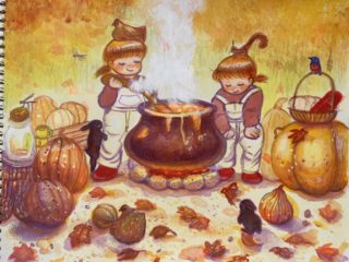 秋のかぼちゃのスープ 